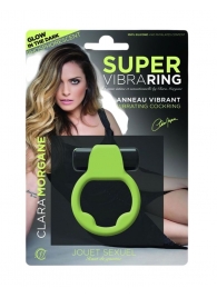 Люминесцентное эрекционное виброкольцо Super - Clara Morgane - в Вологде купить с доставкой