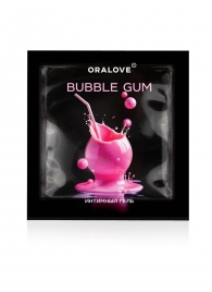 Саше съедобной оральной смазки OraLove с ароматом бабл-гам - 3 гр. - Биоритм - купить с доставкой в Вологде