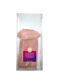 Телесный мастурбатор-вагина с фигурками на поверхности - LOVETOY (А-Полимер) - в Вологде купить с доставкой