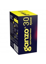 Ароматизированные презервативы Ganzo Juice - 30 шт. - Ganzo - купить с доставкой в Вологде