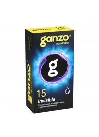 Супертонкие презервативы Ganzo Invisible - 15 шт. - Ganzo - купить с доставкой в Вологде