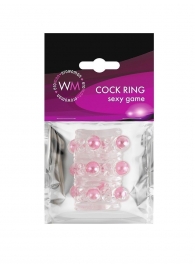 Прозрачная сквозная насадка на пенис с цветными шариками - Erowoman-Eroman - в Вологде купить с доставкой