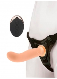 Женский вибрострапон со съемной насадкой и пультом ДУ - Erokay - купить с доставкой в Вологде