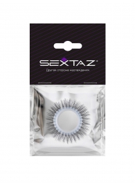 Круглое эрекционное кольцо с «ресничками» - Sextaz - в Вологде купить с доставкой