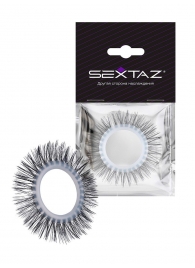 Круглое эрекционное кольцо с длинными «ресничками» - Sextaz - в Вологде купить с доставкой