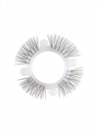 Эластичное кольцо с «ресничками» и 4 шариками - Sextaz - в Вологде купить с доставкой