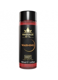 Массажное масло с согревающим эффектом Massage Oil Warming - 100 мл. - HOT - купить с доставкой в Вологде