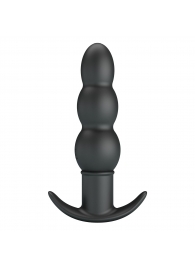 Черный анальный вибростимулятор Aeaeas - 11 см. - Baile