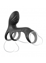 Черная насадка на пенис Ultimate Couples Cage Pro - Pipedream - в Вологде купить с доставкой