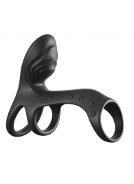 Черная насадка на пенис Ultimate Couples Cage Pro - Pipedream - в Вологде купить с доставкой