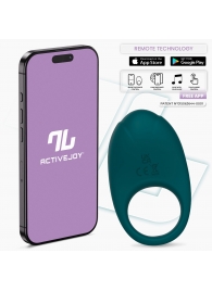 Зеленое интерактивное виброкольцо Ringo - Intoyou - в Вологде купить с доставкой