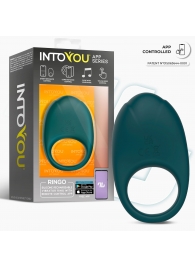 Зеленое интерактивное виброкольцо Ringo - Intoyou - в Вологде купить с доставкой
