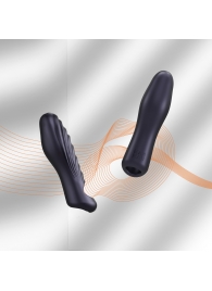 Сливовая силиконовая насадка на пенис с подхватом Manwan Ryzer - Manwan - в Вологде купить с доставкой