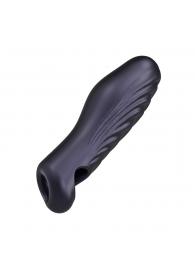 Сливовая силиконовая насадка на пенис с подхватом Manwan Ryzer - Manwan - в Вологде купить с доставкой