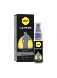 Пролонгатор-сыворотка pjur Superhero Delay Serum - 20 мл. - Pjur - купить с доставкой в Вологде