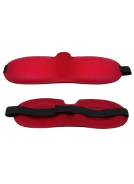 Красная глухая маска на резинке - Sitabella - купить с доставкой в Вологде