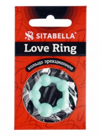 Цветное эрекционное кольцо с 5 бусинами Love Ring - Sitabella - в Вологде купить с доставкой
