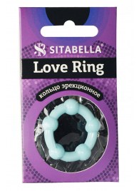 Цветное эрекционное кольцо Love Ring с бусинами - Sitabella - в Вологде купить с доставкой
