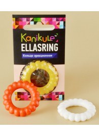 Цветное рельефное эрекционное кольцо Ellasring - Sitabella - в Вологде купить с доставкой