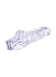 Прозрачная насадка-удлинитель Length Enhancer с подхватом - 16 см. - NMC - в Вологде купить с доставкой