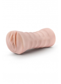 Телесный мастурбатор-вагина Ayumi с вибрацией - Blush Novelties - в Вологде купить с доставкой