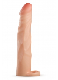 Телесная насадка-удлинитель Fortitude с подхватом - 17,7 см. - Blush Novelties - в Вологде купить с доставкой