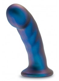Синяя насадка-фаллоимитатор Rebellion 5.75 Inch Pegging Dildo - 14,6 см. - Blush Novelties - купить с доставкой в Вологде