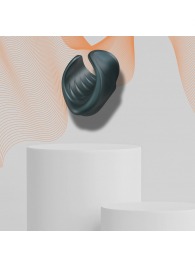 Серый сквозной мастурбатор с вибрацией Manwan Starter - Manwan - в Вологде купить с доставкой