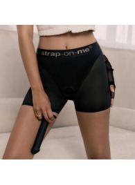 Трусики-шорты для фиксации насадок Strap-on-me Harness Lingerie Halo - size M - Strap-on-me - купить с доставкой в Вологде