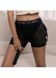 Трусики-шорты для фиксации насадок Strap-on-me Harness Lingerie Halo - size L - Strap-on-me - купить с доставкой в Вологде