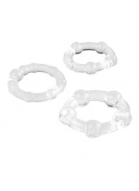 Набор из 3 эрекционных прозрачных колец - Boys of Toys - в Вологде купить с доставкой