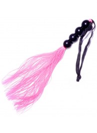 Розовая силиконовая плеть - 35,5 см. - Boys of Toys - купить с доставкой в Вологде