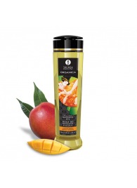 Массажное масло для тела Luscious Mango с ароматом манго - 240 мл. - Shunga - купить с доставкой в Вологде