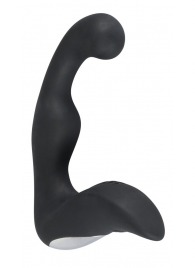 Черный перезаряжаемый стимулятор простаты с вибрацией - 14,6 см. - Orion - в Вологде купить с доставкой