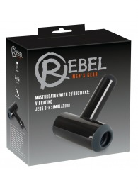 Черный мастурбатор с удобной ручкой Masturbator with 2 Functions - Orion - в Вологде купить с доставкой