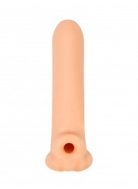 Телесный фаллоудлинитель Titan - 16,5 см. - Lola Games - в Вологде купить с доставкой