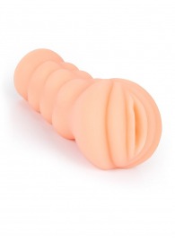 Телесный мастурбатор-вагина с эрекционными кольцами в комплекте - Sexy Girl - в Вологде купить с доставкой