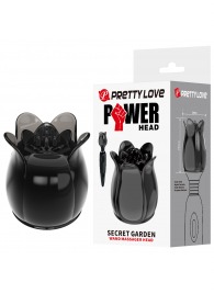 Черная насадка для wand-массажера - Baile