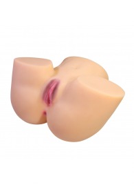 Телесный мастурбатор Liora с 2 любовными тоннелями - Baile - в Вологде купить с доставкой