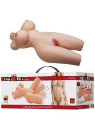 Телесный мастурбатор-торс Tiffany - Baile - в Вологде купить с доставкой