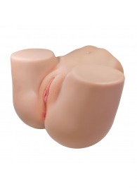 Телесный мастурбатор Julia с 2 любовными тоннелями - Baile - в Вологде купить с доставкой