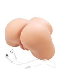 Телесный мастурбатор Olivia с 2 любовными отверстиями - Baile - в Вологде купить с доставкой