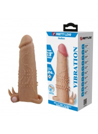 Телесная насадка на пенис Quillon - 20 см. - Baile - в Вологде купить с доставкой