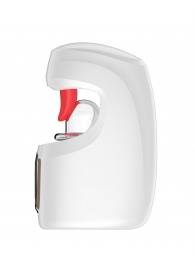 Белый мастурбатор с язычком и возвратно-поступательными движениями - Secwell - в Вологде купить с доставкой