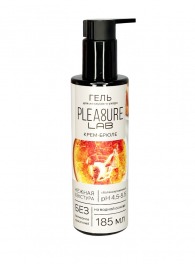 Съедобный лубрикант на водной основе Pleasure Lab с ароматом крем-брюле - 185 мл. - Pleasure Lab - купить с доставкой в Вологде