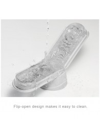 Белый мастурбатор FLIP 0 (ZERO) - Tenga - в Вологде купить с доставкой