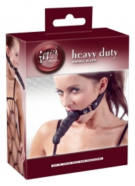 Кляп с наружным фаллоимитатором Knebel mit Dildo - Orion - купить с доставкой в Вологде