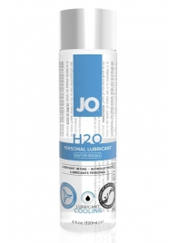 Охлаждающий лубрикант на водной основе JO Personal Lubricant H2O COOLING - 120 мл. - System JO - купить с доставкой в Вологде