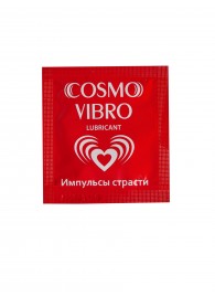 Пробник женского стимулирующего лубриканта на силиконовой основе Cosmo Vibro - 3 гр. - Биоритм - купить с доставкой в Вологде