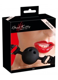 Средний силиконовый кляп-шар на регулируемых ремешках - Orion - купить с доставкой в Вологде